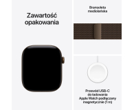 Apple Watch 12 46/Ciemny brąz Alu/Ciemny brąz Mediolańska S/M GPS - 1594098 - zdjęcie 7